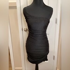 Hello Molly Classic Black Sparkling Dress